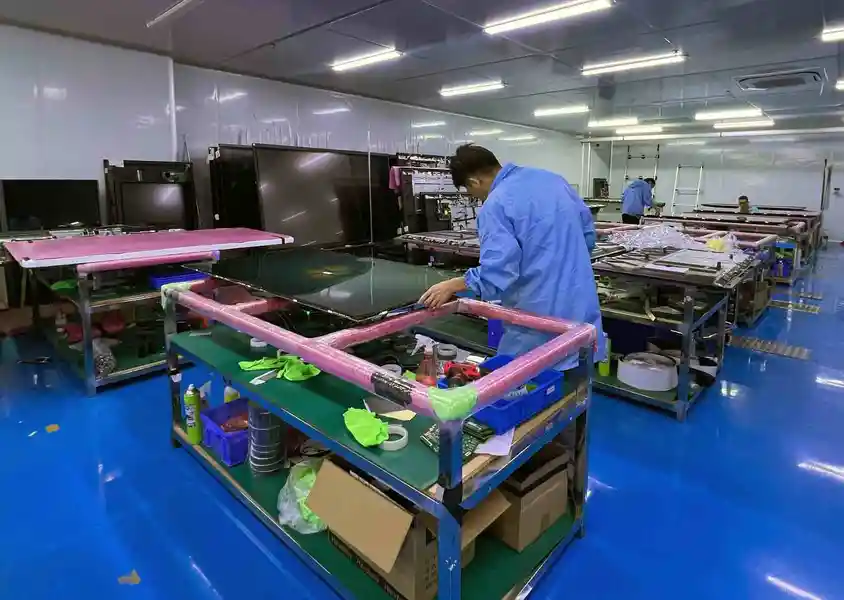 Shenzhen YOMURA Display Technology Co., Ltd. manufacturer production line