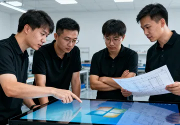 Shenzhen YOMURA Display Technology Co., Ltd. manufacturer production line